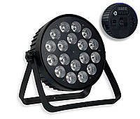 18×18W RGBWA+UV 6в1Led par Ультрафиолетовый Светодиодный Ультрафиолет УФ Прожектор Цветомузыка Ультрафіолетов