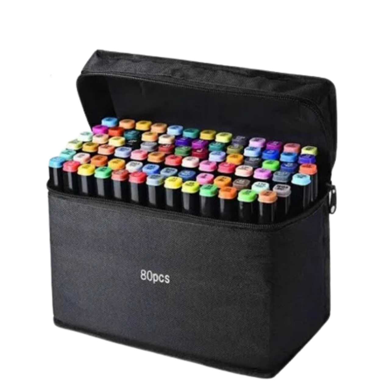 Набір двосторонніх маркерів для малювання Touch 80 шт. маркери скетч у сумці