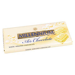 Білий пористий шоколад Millenium Air Chocolate 85 грамів