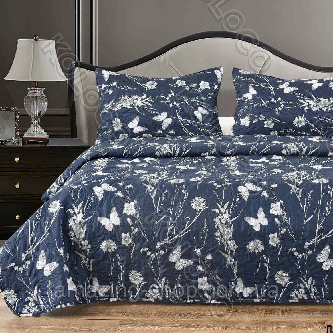 Покривало з наволочками. ЛітнЯ ковдра. Стьобана. Тканина - Сатин Розмір: 200х220 Наволочки: 50*70, фото 1