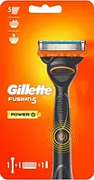 Станок для бритья Gillette Fusion5 Power (+1 кассета)