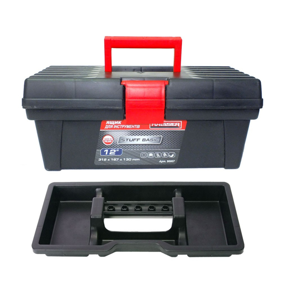 Haisser Stuff Basic Ящик для інструменту 12 (90007), фото 1