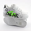 01230A Білі дитячі сліпони OnLine на липучці Тм BiKi, фото 7