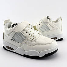 10932A Кросівки для дітей білі демісезонні хайтопи на липучці тм Том.м