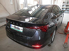 Фаркоп Skoda Octavia A8 2020- (Шкода Октавія А8) швидкоз'ємний гак на ручці