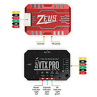 Пристрій для передачі відеосигналу з FPV дронів HGLRC Zeus VTX PRO 1.6W, 5.8G, 40 каналів 12.8 гр передавач