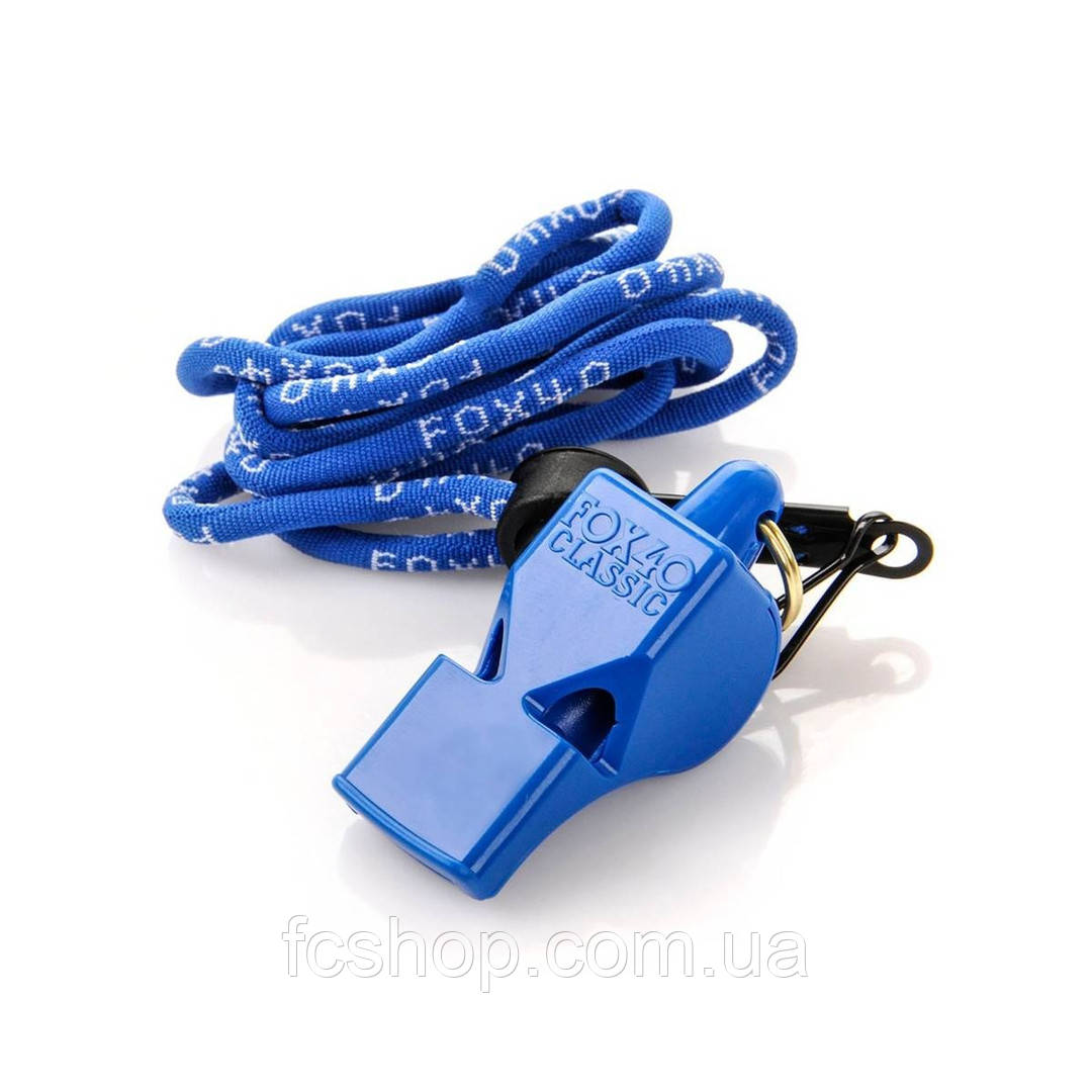 Ділянський свисток Fox 40 CMG Safety Classic 9903-0508, Синій, Розмір (EU) — 1SIZE