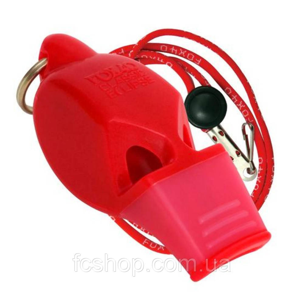 Ділянський свисток FOX 40 WHISTLE ECLIPSE CMG OFFICIAL 8405-0108, Червоний, Розмір (EU) — 1SIZE