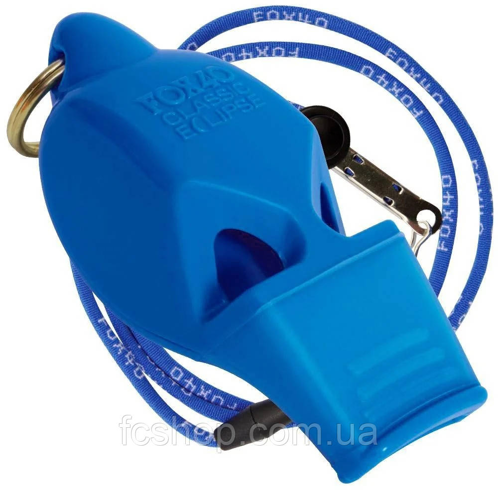 Ділянський свисток FOX 40 WHISTLE ECLIPSE CMG OFFICIAL 8405-0508, Синій, Розмір (EU) — 1SIZE