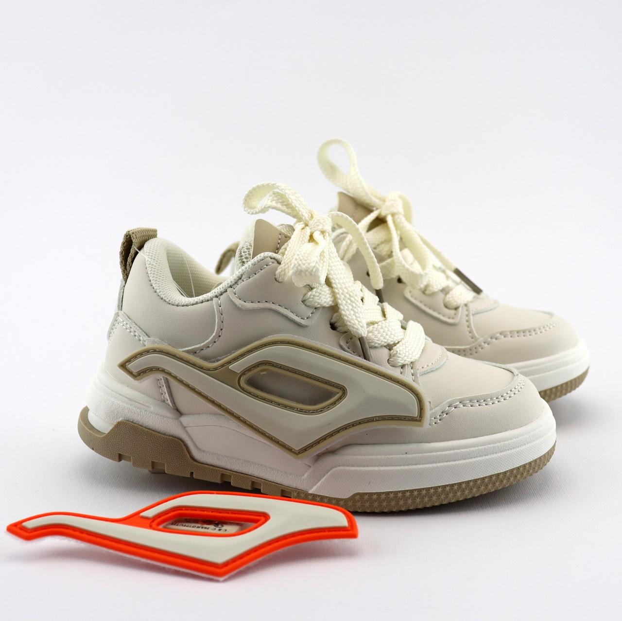 Молочні дитячі кросівки зі змінними патчами тм Том.м, фото 1