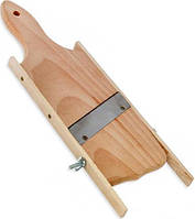 Шатківниця дерев'яна Kamille 38.5х12см з 1 ножем