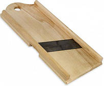 Шатківниця дерев'яна Kamille 42х16 см з 2 ножами