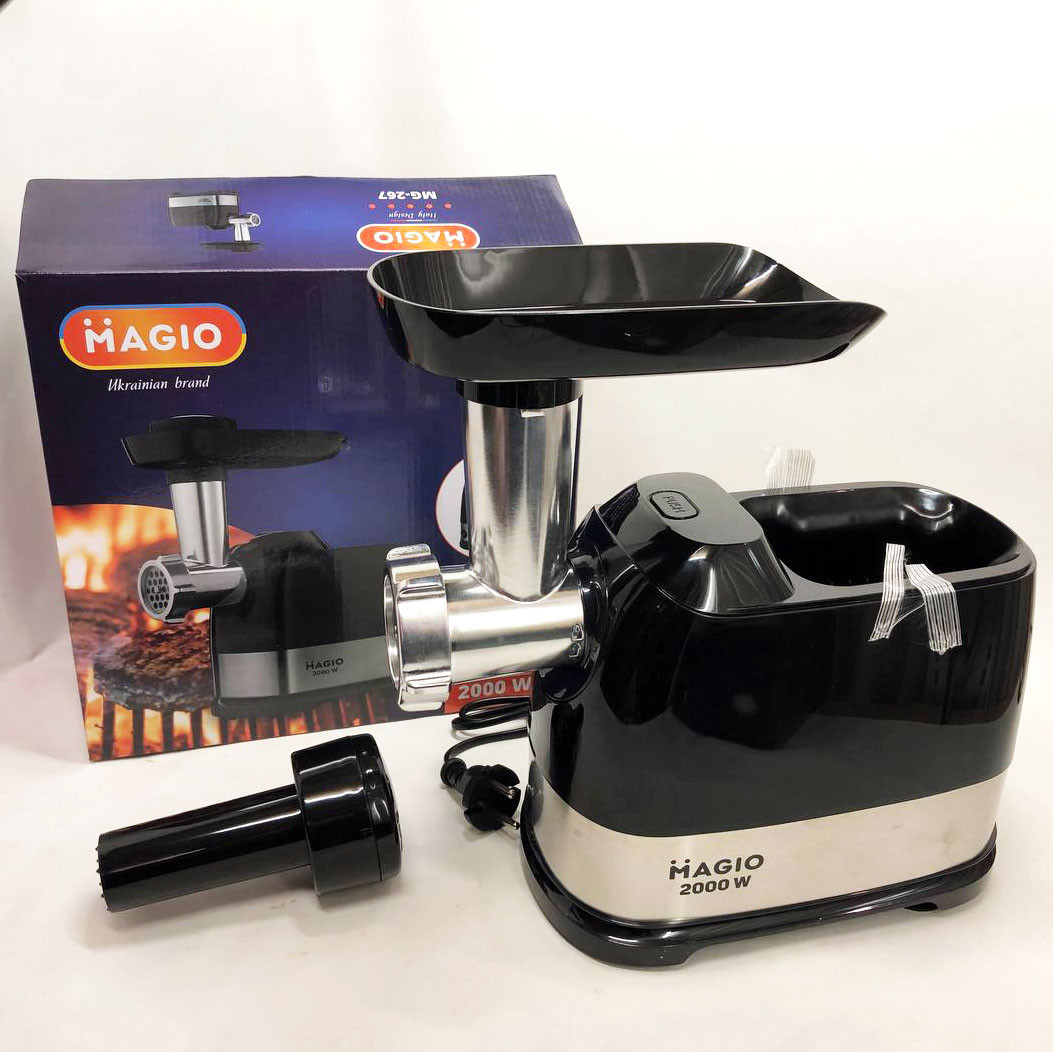 Мини мясорубки MAGIO MG-267 2000 Вт, Мощная компактная мясорубка для дома, HW-939 Лучшие мясорубки