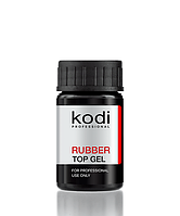 Kodi Rubber Top Gel - Коді каучукове верхнє покриття топ/фініш для гель-лаку, 14 мл.