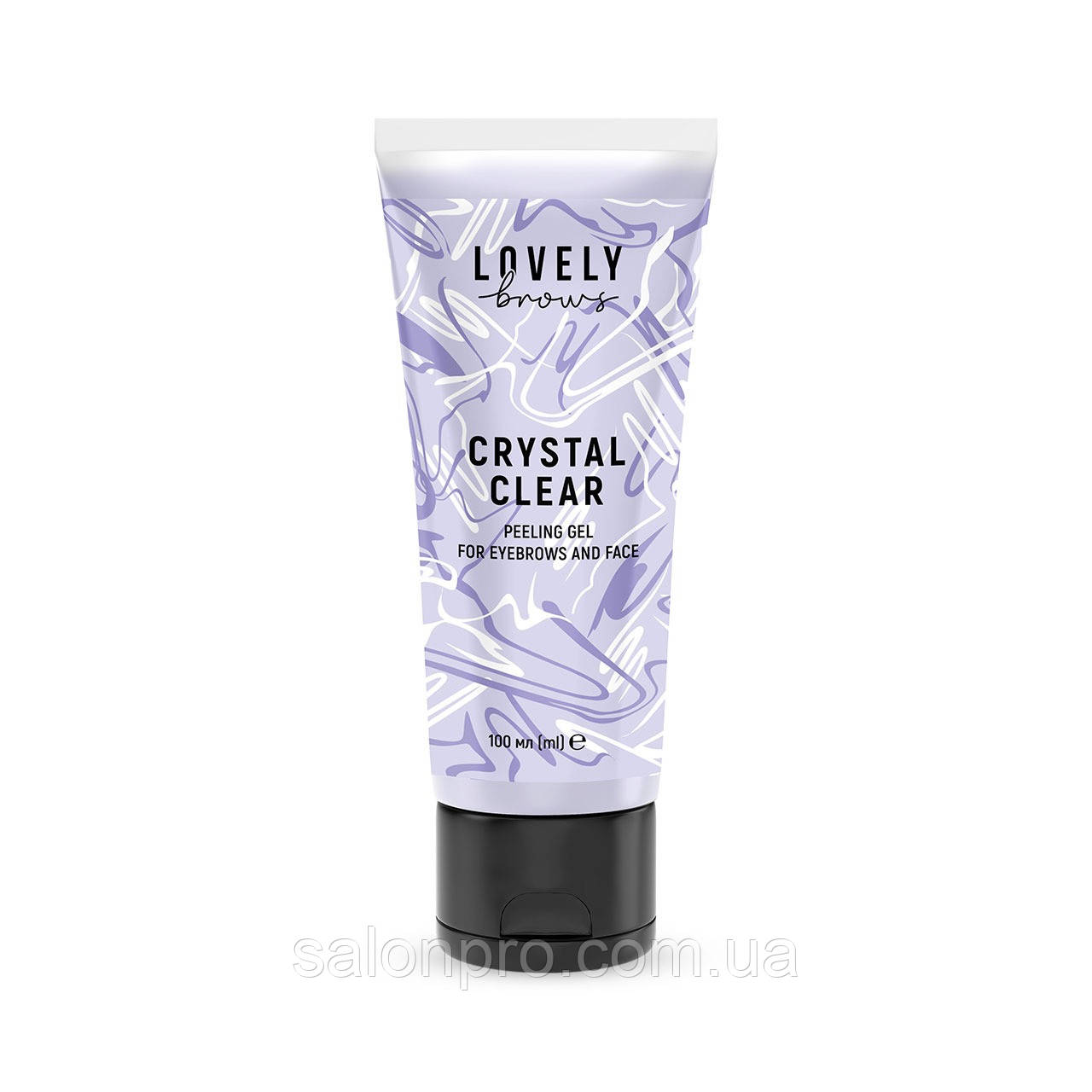 Lovely Brows Crystal Clear Peeling Gel - пілінг-скатка для брів та обличчя, 100 мл