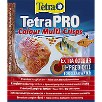 Корм Tetra PRO Colour Multi-Crisps для акваріумних риб, для яскравого забарвлення, 12 г (чіпси)