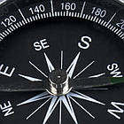 Компас для армії туризму колій метал + скло, фото 4