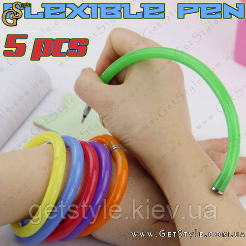 Ручка-браслет - "Flexible Pen" - 5 шт