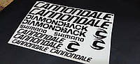 Наклейки на раму велосипеда Cannondale канондеил каннондеил