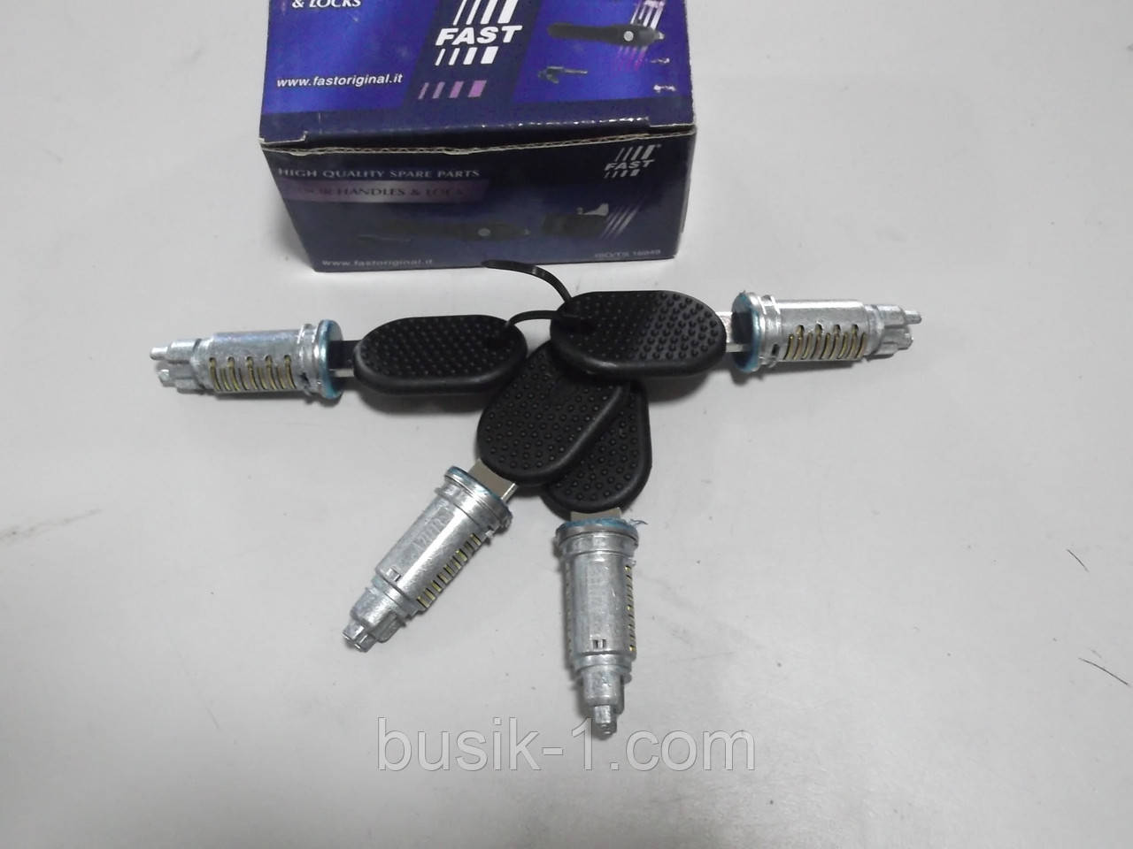 Серцевини 4 шт з ключами 4 шт Ducato, Boxer, Jumper 02-06