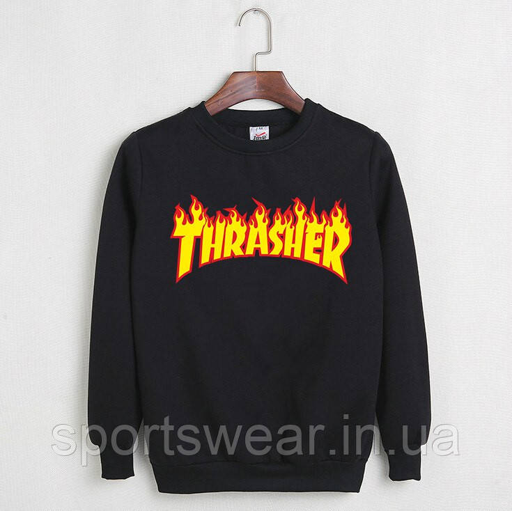Thrasher світшот чоловічий |Трешер кофта "" В стилі Thrasher ""