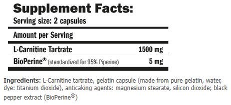 CarniLine 1500 мг Amix 90 капсул - фото 2 - id-p2116984878