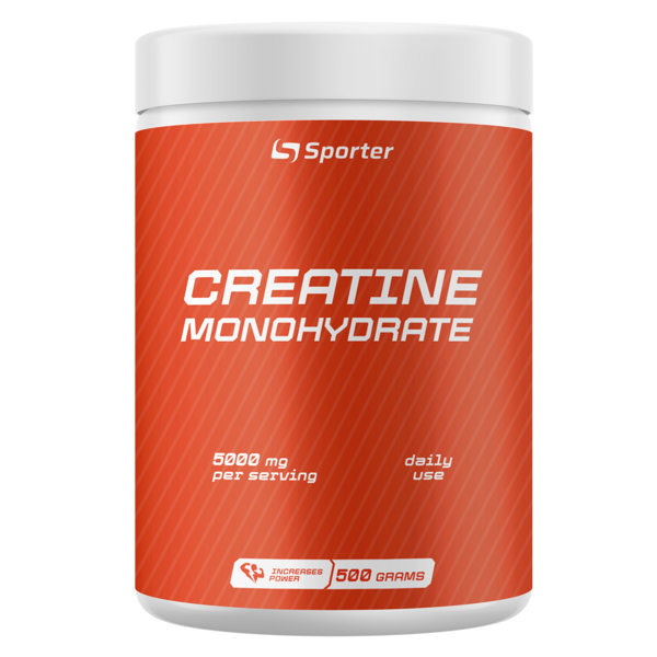 Sporter Creatine monohydrate 500g - фото 1 - id-p2116984971