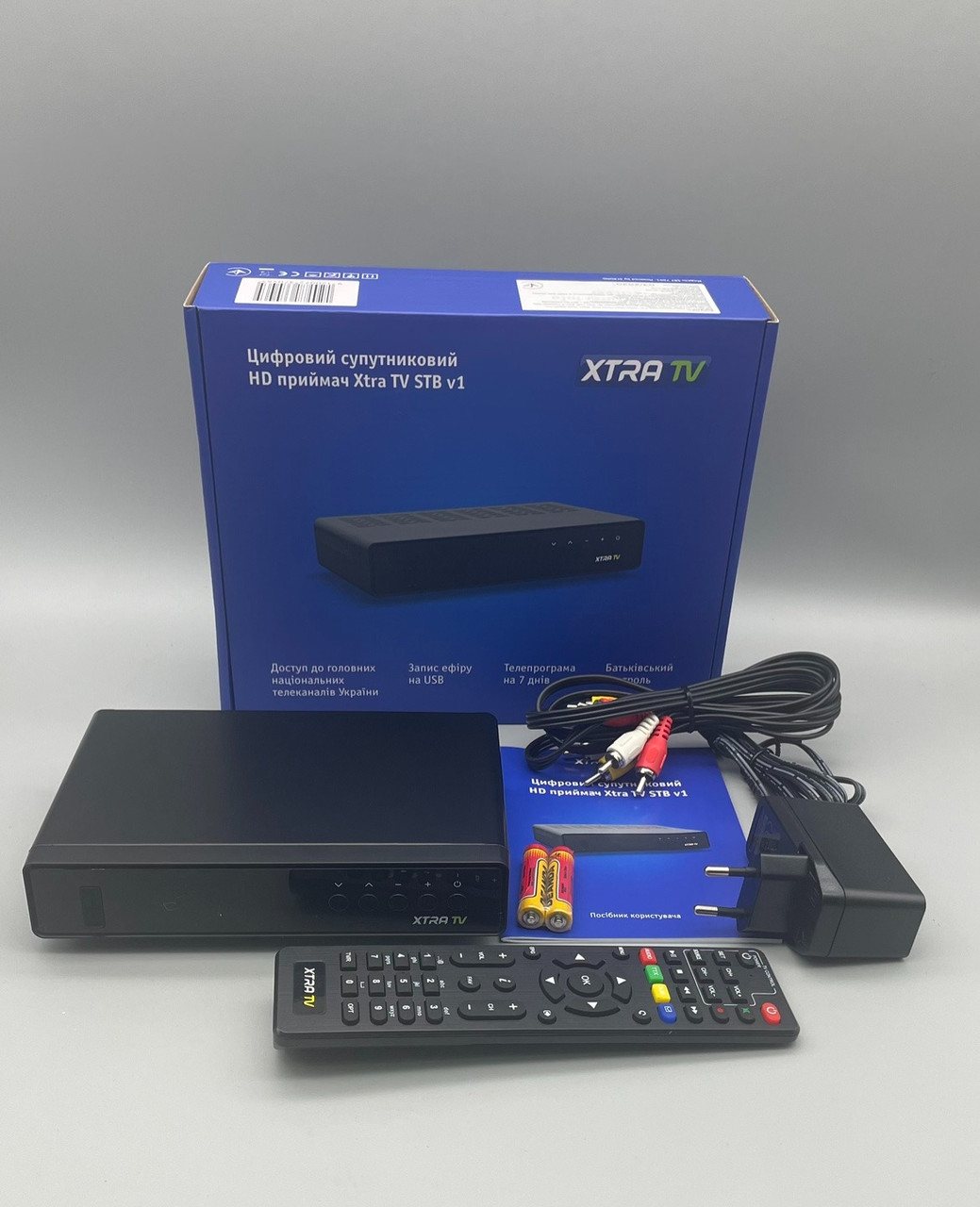 Цифровой спутниковый ресивер Xtra TV STB-V1 тюнер с поддержкой записи на USB, родительский контроль CHS - фото 8 - id-p2117001843