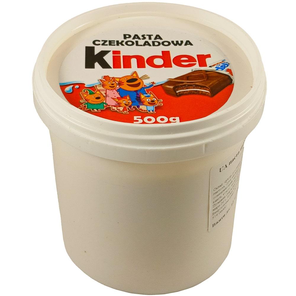 Шоколадна паста горіхова з какао Kinder 500г