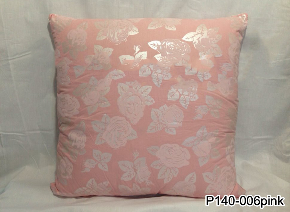 Напірник на подушку 70х70 та інші розміри | нижня наволочка для пір'я та пуху з тіку однотонний, рожевий вибір розміру, фото 1