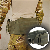 Тактический пояс Рпс kiborg r3 хаки, ременно-плечевая разгрузочная система для военных зсу