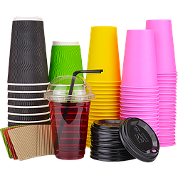 Стакани та чашки одноразові