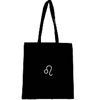 Эко сумка шоппер торба с принтом " Знак зодиака Лев "