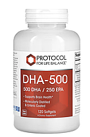 Protocol for Life Balance, DHA-500, мягких капсул