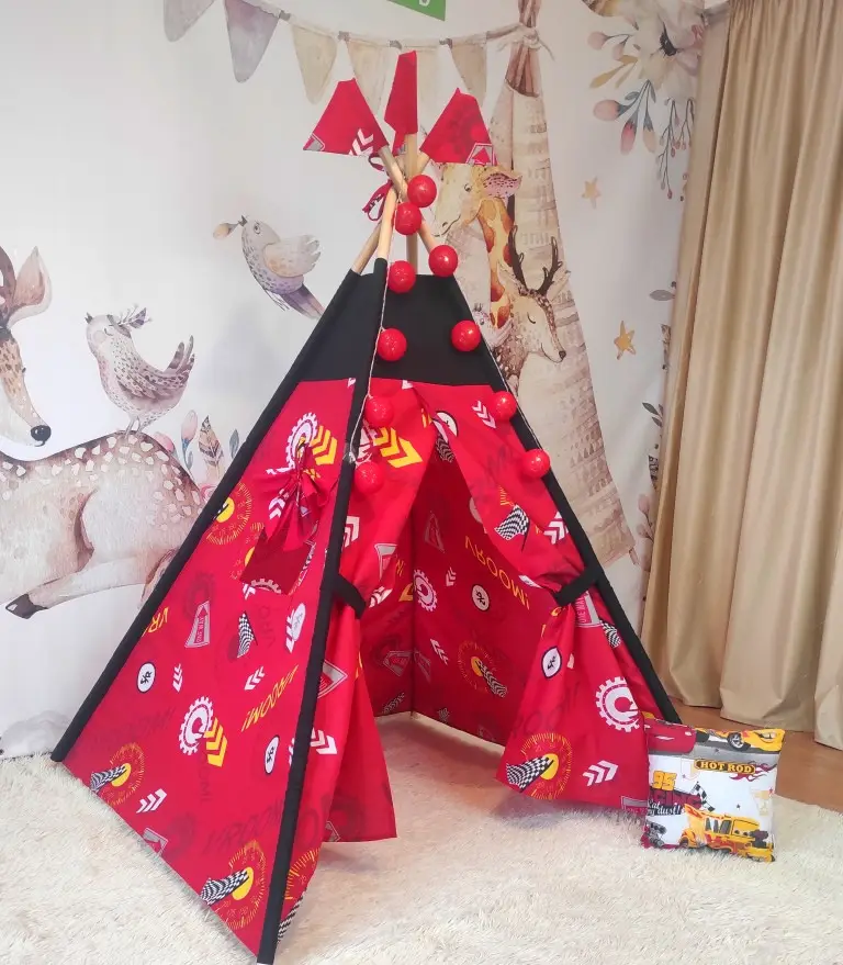 Качественный домик Vroom-vroom Без матраса комплект для игры в палатке | Детский домик - фото 1 - id-p2117015098