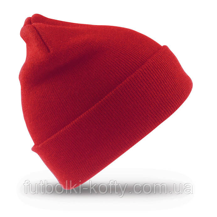 Зимова шапка UNISEX WOLLY SKI HAT колір червоний RC029X, фото 1