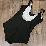 Суцільний жіночий купальник з утяжкою із якісного швидковисихаючого еластану S-5ХL – моделює фігуру та підкреслює талію, фото 5