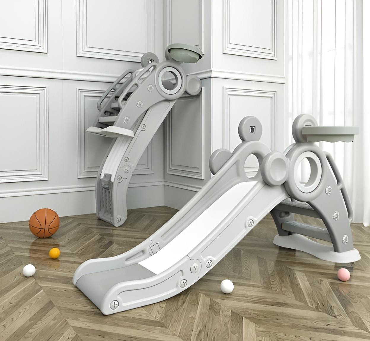 Дитяча гірка Terrio “Mickey” Сіра 115 см, фото 1