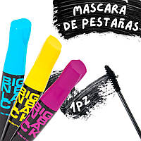 Тушь для ресниц Kiss Beauty Big N black Mascara 3в1 черная 14 ml