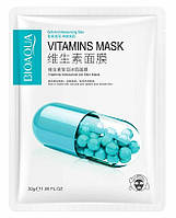 Витаминная маска для восстановления кожи BioAqua Vitamins Ice Skin Mask