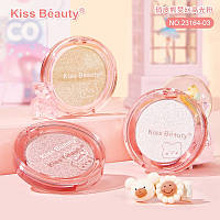 Хайлайтер для лица и тела Kiss Beauty Cute Bear Highlighter тон 1