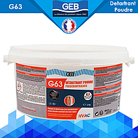 Средство для удаления накипи со всех видов установок системы горячего водоснабжения GEB G63 Detartrant Poudre