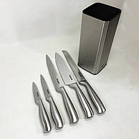 Комплект кухонних ножів Magio MG-1094 / Кухарські кухонні ножі набір / Кухонний JV-168 набір ножів