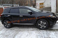 Дефлекторы окон (ветровики) COBRA-Tuning на NISSAN MURANO II (Z51) 2008-14