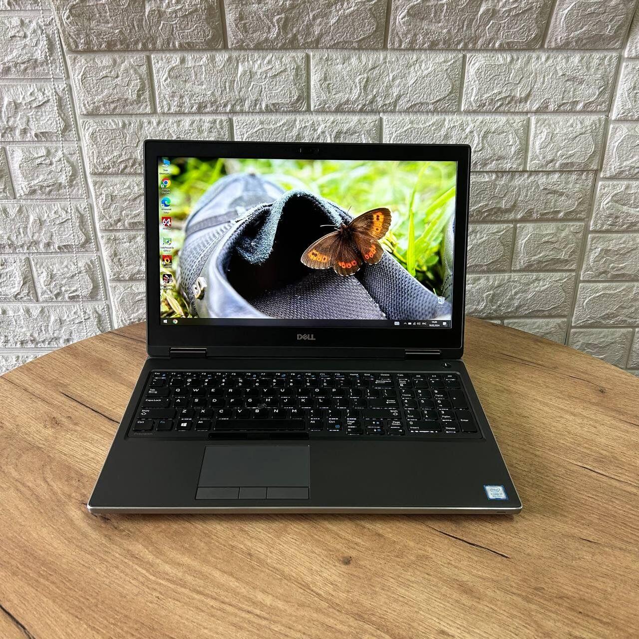 Б/в Ноутбук Dell Precision 7540 15.6" 1920x1080| Core i7-9750H| 32 GB RAM| 512 GB SSD| Quadro RTX 3000 6GB