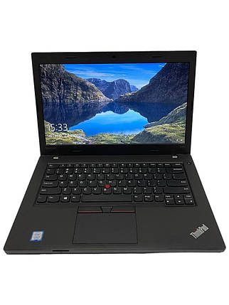 Б/в Ноутбук Б-клас Lenovo ThinkPad L470 14" 1366x768| Core i5-7300U| 8 GB RAM| 240 GB SSD| HD 620, фото 1