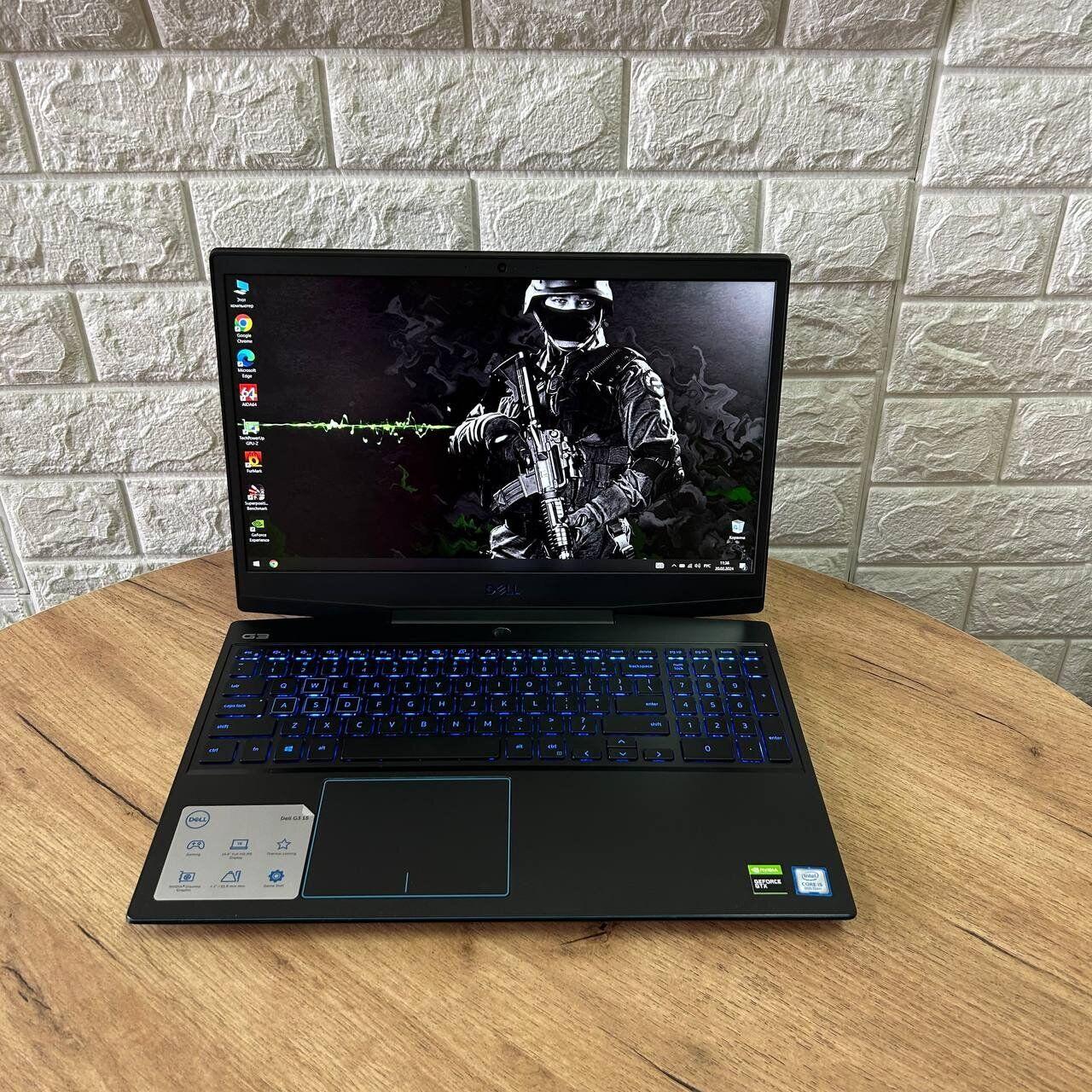 Б/в Ігровий ноутбук Dell G3 3590 15.6" 1920x1080| Core i5-9300H| 8 GB RAM| 256 GB SSD| GeForce GTX 1050 3GB