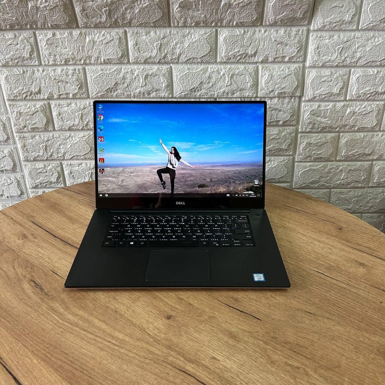 Б/в Ноутбук Dell Precision 5520 15.6" 3840x2160 Touch| Xeon E3-1505M v6| 16GB RAM| 256GB SSD| Quadro M1200 4GB