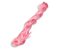 Веревка бижутерная синтетическая для Шамбалы 11-13м/1.5мм:Розовый