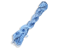 Мотузка біжутерна синтетична для Шамбали 11-13м/1.5мм:Світло-блакитний